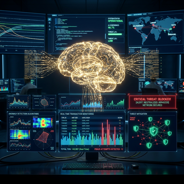 Sistema di rilevamento frodi IA