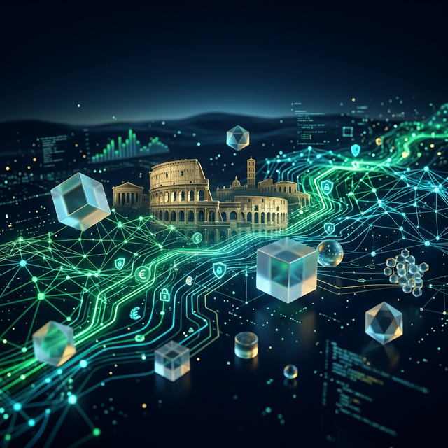 Sfondo intelligenza artificiale finanziaria